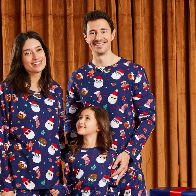 Originals Christmas Print Pyjama Set - Mens