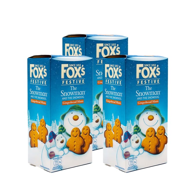 Fox's The Snowman Gingerbread Men Minis 100g x3