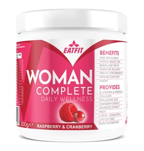 Eatfit Woman Complete Daily Wellness 300g - Raspberry & Cranberry