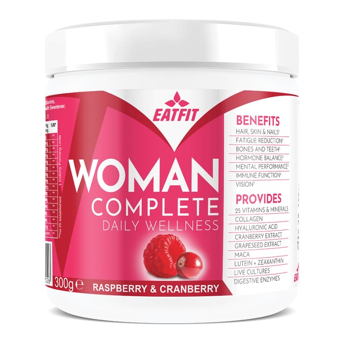 Eatfit Woman Complete Daily Wellness 300g - Raspberry & Cranberry