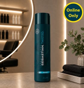 Sebastian Professional Twisted Elastic Detangler For Curls Shampoo 250ml