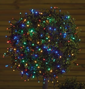  Firefly Solar Light Co 400 LED String Solar Lights - Multicolour