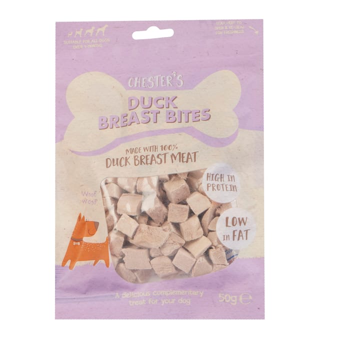 Chester's Freeze Dried Duck Breast Bites