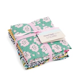 Hand Made With Love Fabric Fat Quarters 5 Pack - Abstract