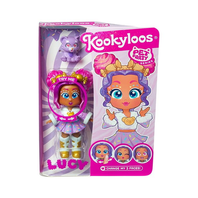 Kookyloos Pet Party Series Doll with Pet - Assorted