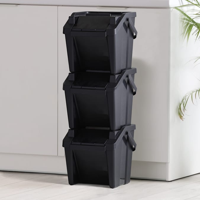 Utility Stackable Recycling Moda Bin 30L