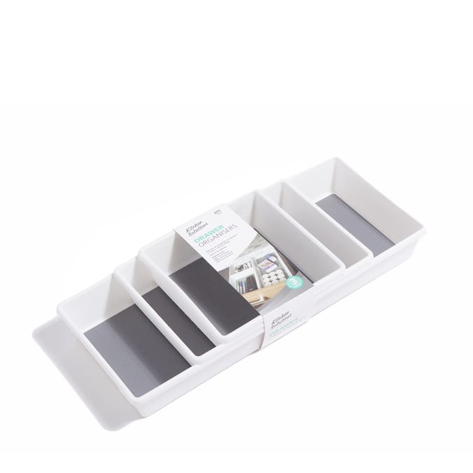 Kitchen Solutions Drawer Organisers 3 Pack