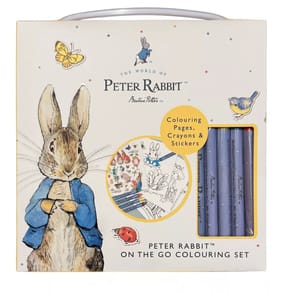 Peter Rabbit On The Go Colouring Set