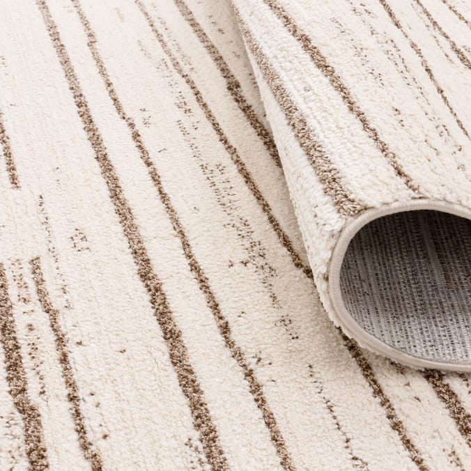 Asiatic Oslo Broken Stripes Rug OS04 - Cream/Natural