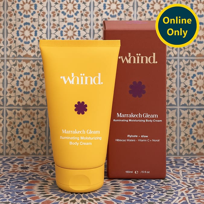 Whind Illuminating Moisturizing Body Cream 150ml - Marrakech Gleam