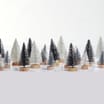 Festive Feeling Bristle Tree 22 Pack