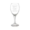 Personalised Manic Mum Day Wine Glass