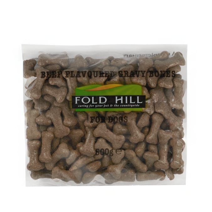 Fold Hill Beef Flavoured Gravy Bones 500g