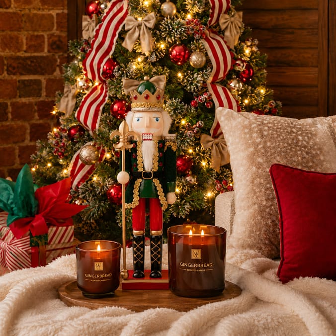 Festive Feeling Wooden Christmas Nutcracker 38cm