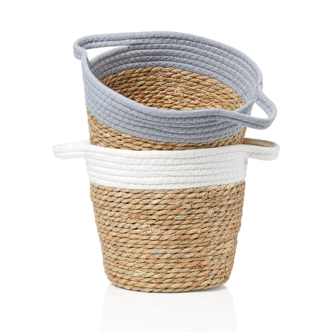 The Lifestyle Edit Norfolk Wicker Basket