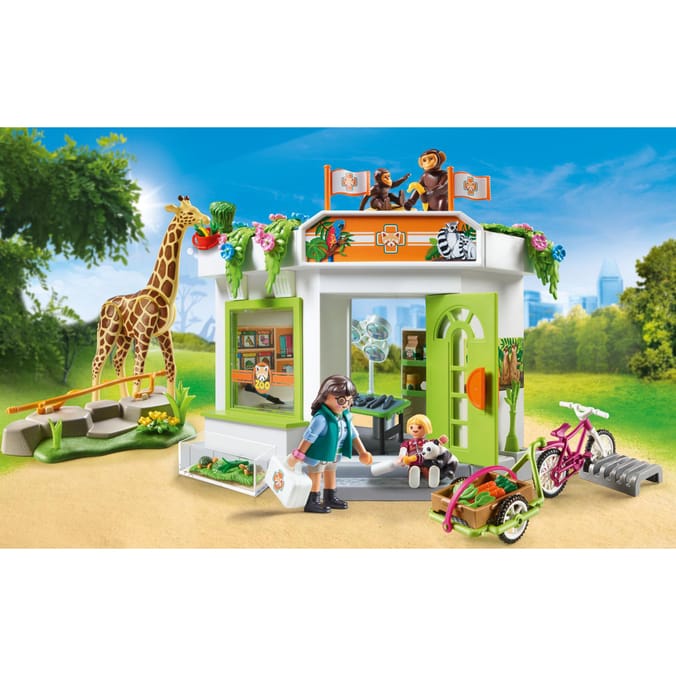 Playmobil Family Fun Zoo Veterinary Practice 70900
