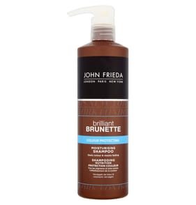 John Frieda Brilliant Brunette Colour Protecting Moisturising Shampoo 500ml