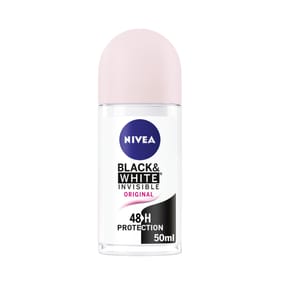 NIVEA Black & White Original Anti-perspirant Deodorant Roll-On 50ml