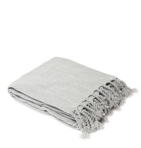 Home Collections Chenille Throw - Grey