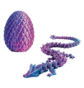 Fidget Fun 3D Printed Dragon Egg & Surprise Dragon