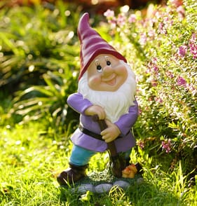 Jardin Decorative Resin Gnome - Red Hat