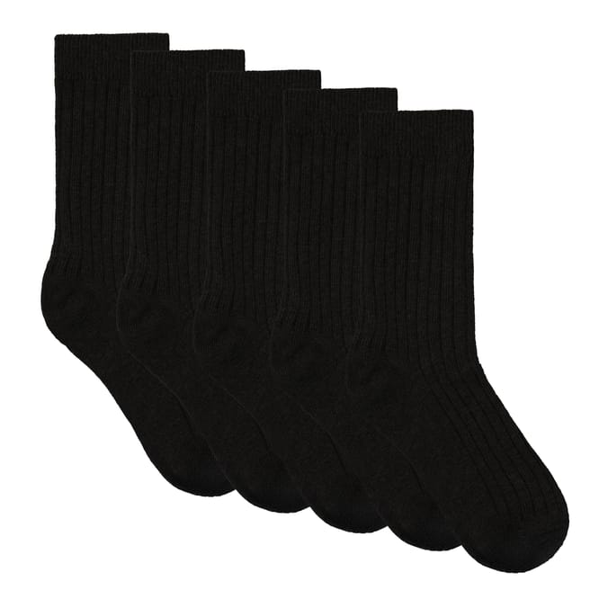 Originals Black Ankle Socks 5 Pack