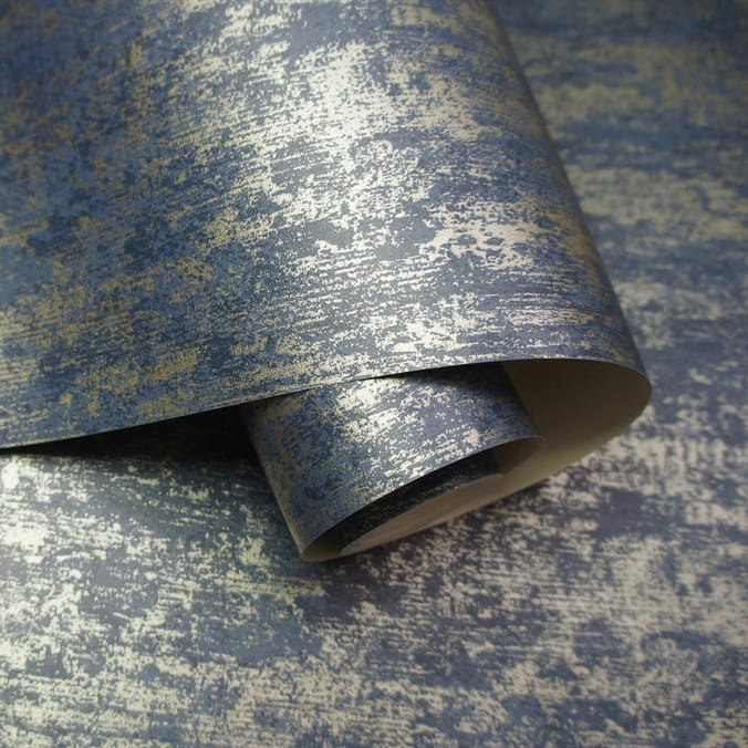 Industrial Texture Wallpaper 12842 - Navy