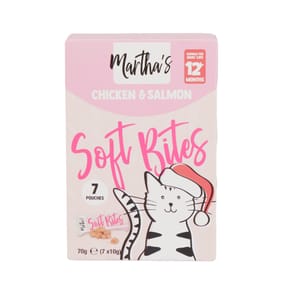 Martha's Soft Bites 70g - Chicken & Salmon