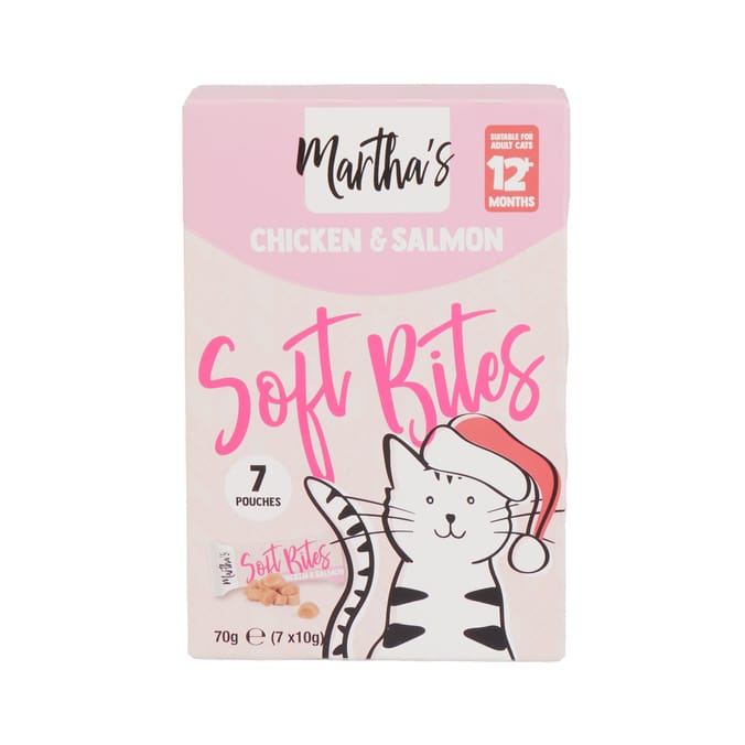 Martha's Soft Bites 70g - Chicken & Salmon