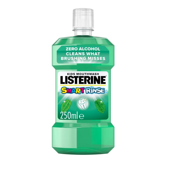 Listerine Smart Rinse Mild Mint Mouthwash 250ml
