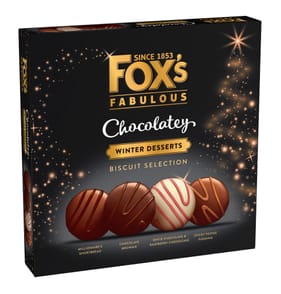 Fox's Fabulous Chocolatey Winter Desserts Biscuit Selection 250g