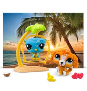 Littlest Pet Shop Series 1: Sunset Pals Pet-fluencer Pair