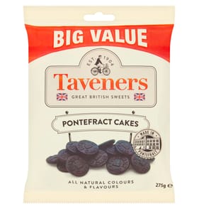 Taveners Pontefract Cakes 275g