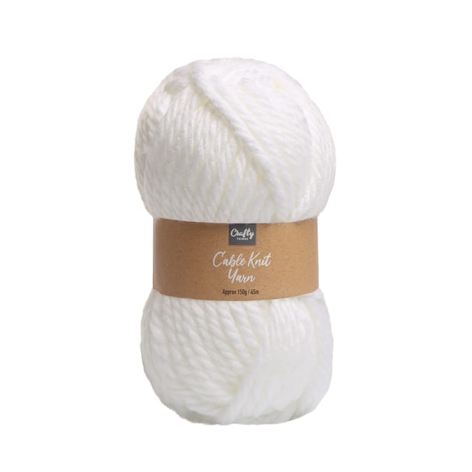 Hand Made With Love Cable Knit Yarn