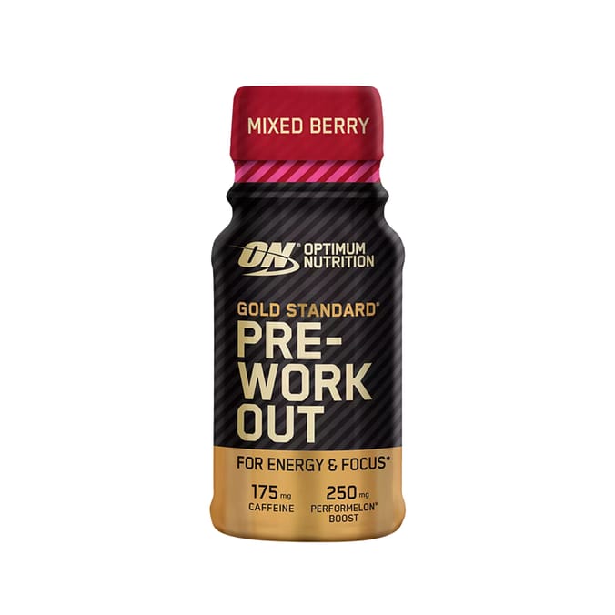 Optimum Nutrition Gold Standard Pre-Workout 12 x 60ml - Mixed Berry