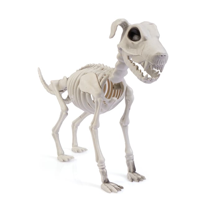 Hallow Scream Skeleton Animal Decoration - Dog