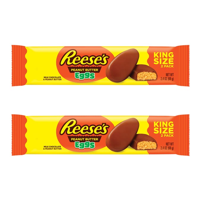 Reese's Peanut Butter Eggs King Size 68g x2