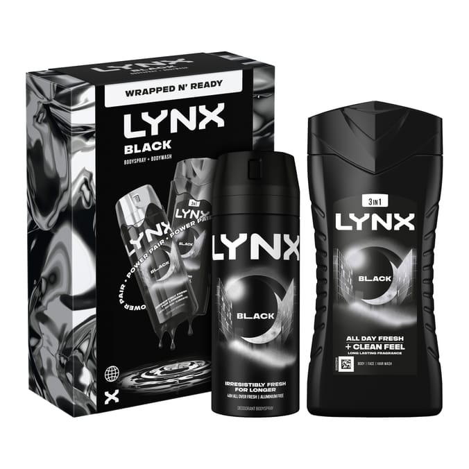 Lynx Duo Gift Set - Black