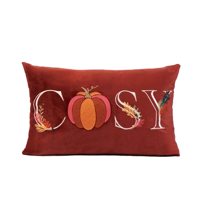 The Lifestyle Edit Harvest Cosy Cushion 