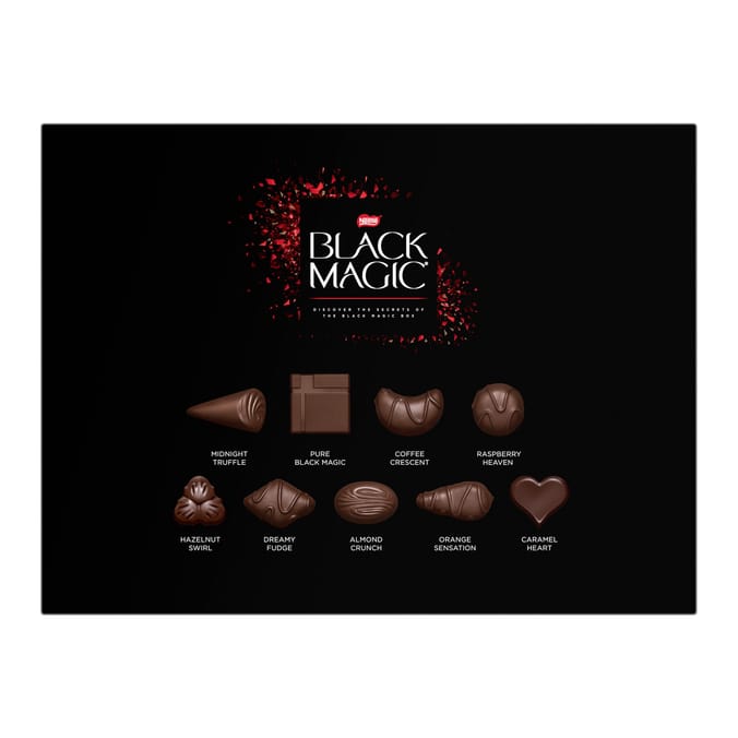 Black Magic Dark Chocolate Box 348g