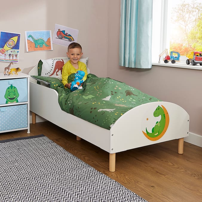 Liberty House Toys Kids Toddler Bed - Dinosaur