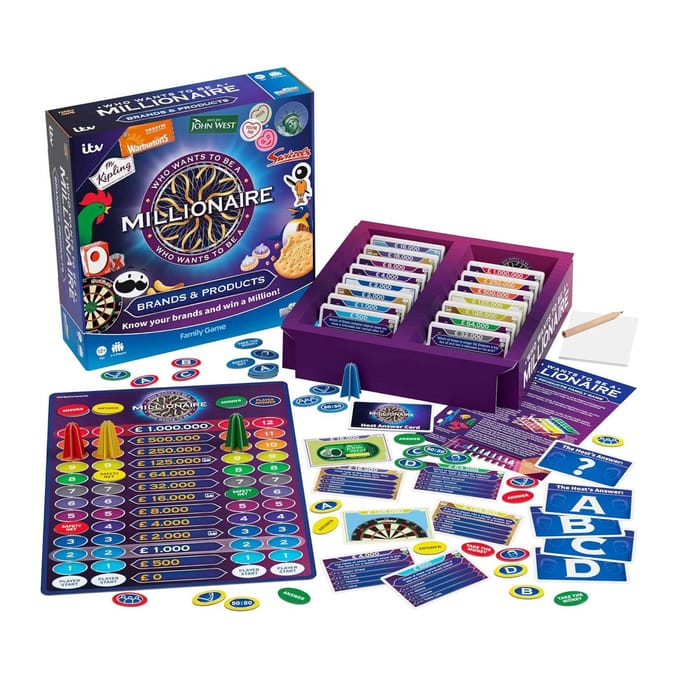 Who Wants to Be a Millionaire Brands & Products Family Game