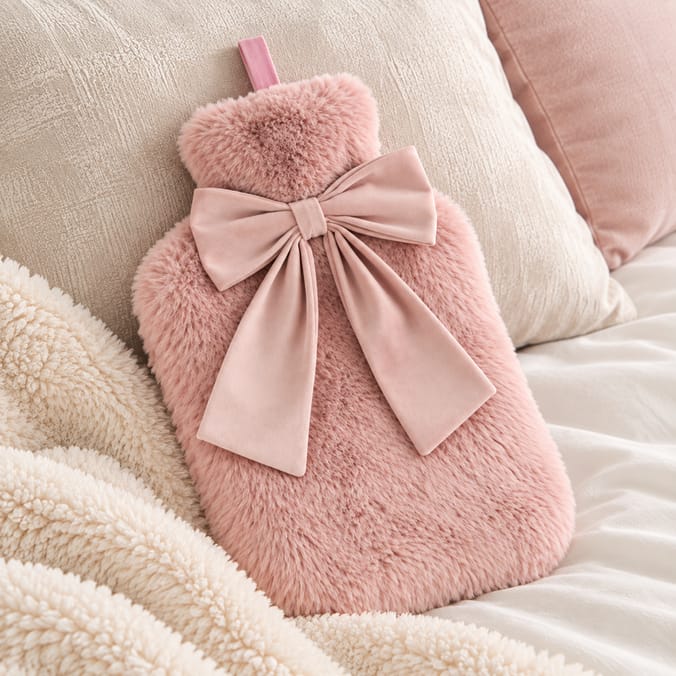 The Winter Warmer Collection Bow Hot Water Bottle 