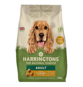 Harringtons Dry Adult Dog Food 10kg - Rich in Turkey with Veg