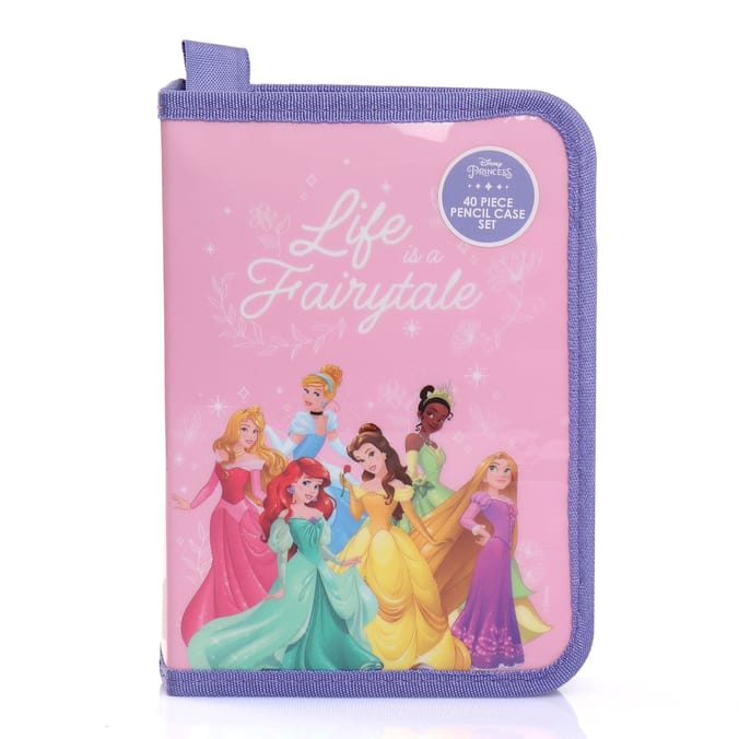 Disney Princess 40 Piece Pencil Case