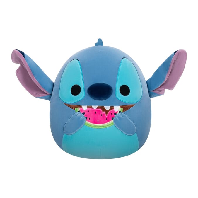 Squishmallows Disney Stitch Plush with Watermelon 20.5cm