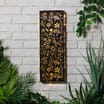 Firefly Metal Wall Art Solar Light
