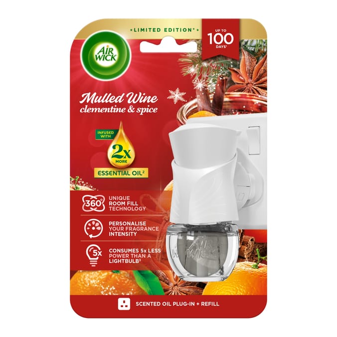 Air Wick Electrical Plug In 19ml -  Mulled Wine
