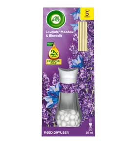  Air Wick Lavender Meadow & Bluebells Essential Oils Reeds Diffuser 25ml