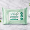 Spa Cucumber Extract & Pro Vitamin B5 Facial Wipes 25s